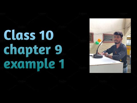 class 10 th chapter 9 example 1/#pdm #ytshorts #shortvideo #viralvideo ...