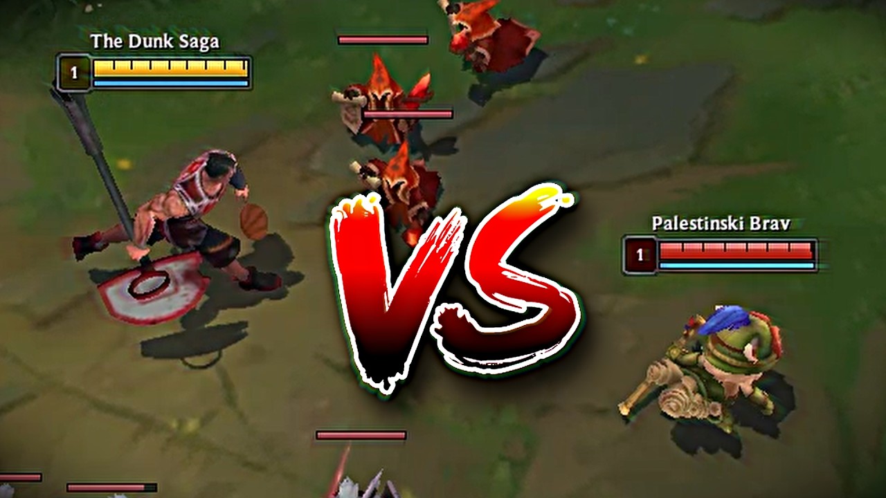 Darius VS Teemo - Full Game