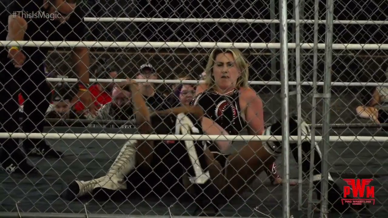 Pro Wrestling Magic 6-21-25 Tiffani Avatar & Camron Branae vs Tiphani Grady & Killa Jay