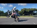 Bmw R1200GS Rallye stoppie