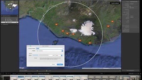 How to use the Adobe Lightroom Map module with your drone photos