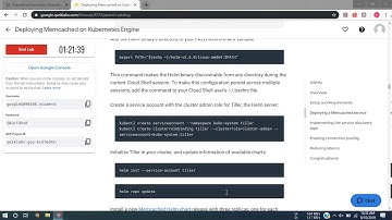 Deploying Memcached on Kubernetes Engine