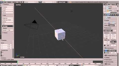 Blender moving, scaling, and rotating objects with 3D manipulator widget