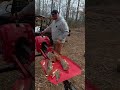 Wood Splitter Power: Conquering Knots &amp; Towing Hacks! #shorts