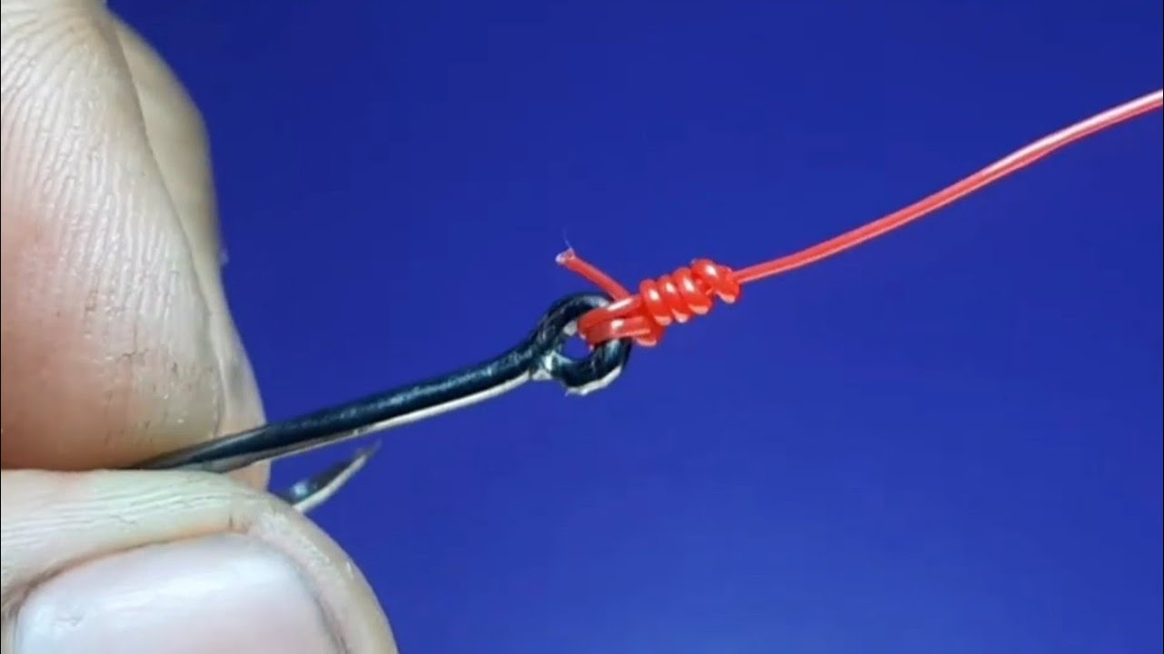 Mastering the Art of Deep Sea Fishing Knots, Clinch and trilene knot POBSE