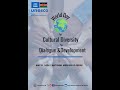 WORLD DAY FOR CULTURAL DIVERSITY FOE DIALOGUE AND DEVELOPMENT