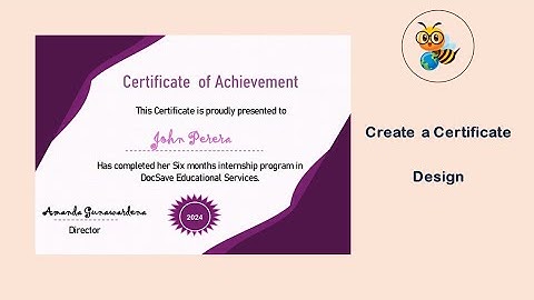 How to Create a Certificate  Design with PowerPoint | MS PowerPoint