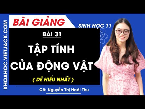 Video: Cho biết một số tập tính thích nghi của động vật?