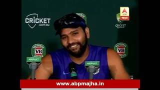 Rohit sharma speaking marathi