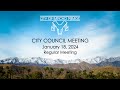 Rancho mirage city council meeting january 18 2024