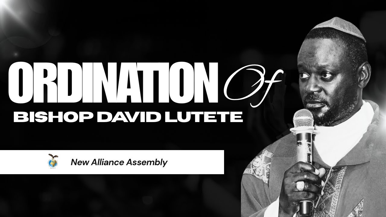 BISHOP DAVID LUTETE'S ORDINATION