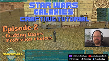 SWG Crafting Tutorial - Episode 2 - Crafting Basics - How, What, and Why to craft in SWGemu