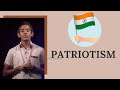 &#39;Patriotism&#39; Speech by Jose B Kalappurayil | Jai Rani Public School, Thodupuzha