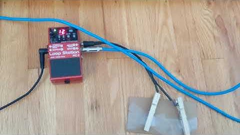 RC-3 with homemade external footswitch