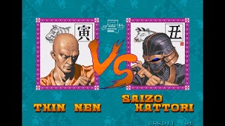 Tin Nen VS Saizo Hattori - Power Instinct (1993) Game Dingdong 90an screenshot 3
