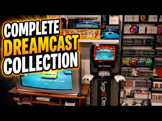 $25,000 Sega Dreamcast Collection - YouTube