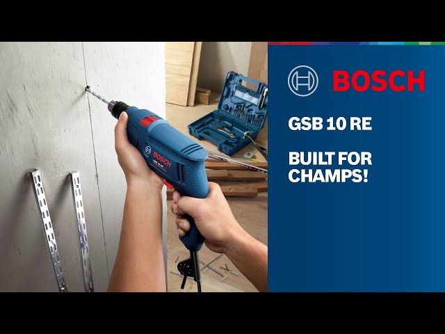 Bosch 10 Re Professional | Cordless Impact Drill | Wood Drill Machine -  Youtube