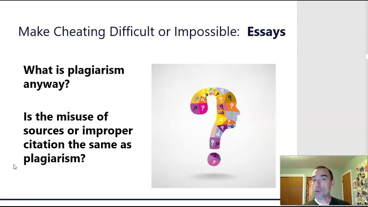 Design Tips for Eliminating or Minimizing Cheating in Online Classes