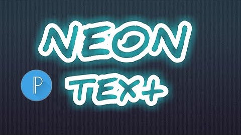PixelLab - How To Make Neon Text Editing || PixelLab Editing ||HR Editz