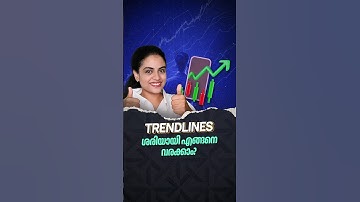 How to draw a proper TRENDLINE?  #trading  #shorts