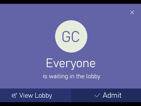 ოლიკო-მოსაცდელი ოთახი სტუმრებისთვის (waiting in the lobby)- როგორ  დავრთოთ შეხვედრაზე შემოსვლის ნება