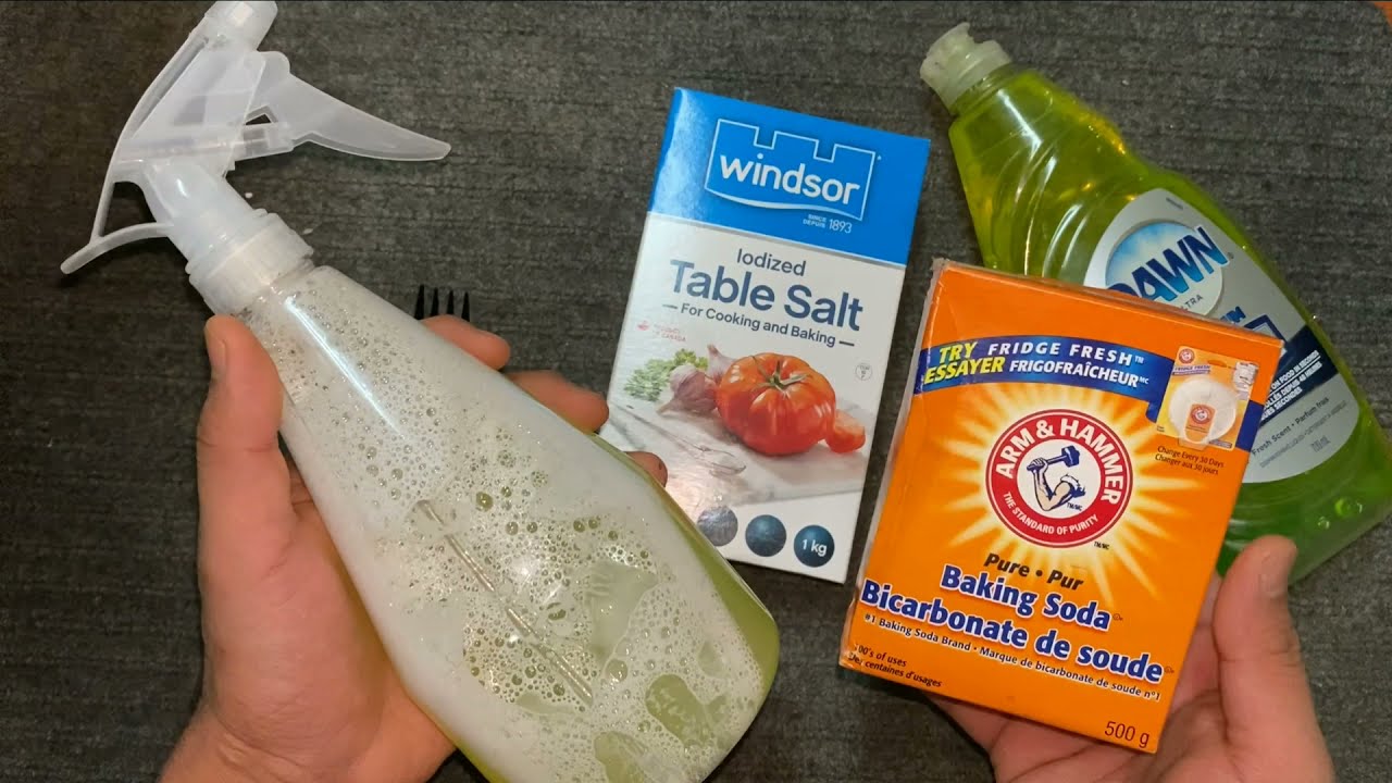 baking soda weed killer recipe