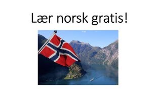 Video 275 Lær norsk gratis! Nettsider og apper