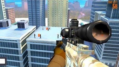 Sniper 3D | Part - 16 | Gun Shooting | Mobile Game | Gaming Video