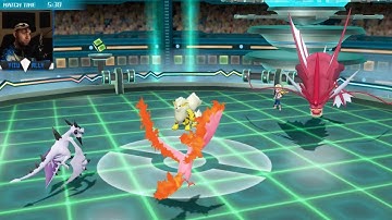 Mega Aerodactyl! Pokemon Lets Go Pikachu/Eevee Wifi Battle!