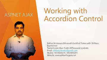 ASP.NET AJAX Accordion Control with Database Integration