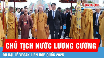 Chủ tịch nước Lương Cường dự lễ khai mạc Đại lễ Vesak Liên Hợp Quốc 2025 tại TPHCM | Tin tức