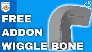 Blender addon Wiggle Bone - Free download Tutorial