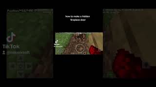 minecraft how to make a hidden fireplace door screenshot 5