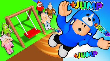 I Flew MAX DISTANCE in Roblox Swinging Simulator...