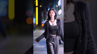 Beautiful Chinese Girl Street Fashion Outfits Style