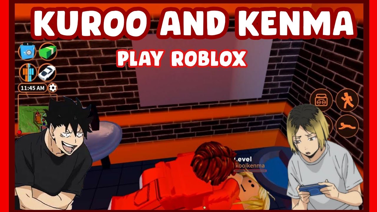 Kuroo And Kenma Play Roblox Sugakai Youtube - roblox kenma