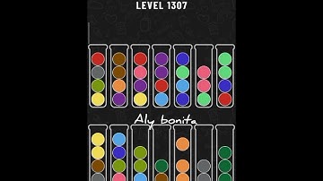 ball sort puzzle level 1307