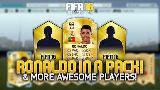 FIFA 16 RONALDO IN A PACK! | FIFA 16 Ultimate Team