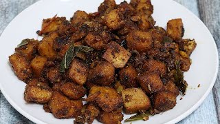 சேனை கிழங்கு வறுவல் மொறு மொறுன்னு மசாலா வாசனையுடன் இப்படி ஒருமுறை செய்துபாருங்க | Elephant yam fry
