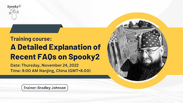 Spooky2 Online Training Course-A Detailed Explanation of Recent FAQs on Spooky2