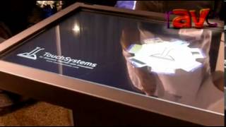 DSE 2013: TouchSystems Demos InspiraTouch 42in Touch Table