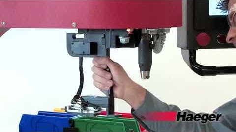 Haeger 824WT 4 Tool Change Haeger