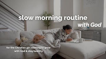 learning to rest in God | slow christian morning routine 🤍
