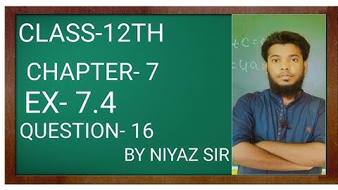 EX 7.4 QUESTION 16 SOLUTIONS OF INTEGRALS NCERT CHAPTER 7 CLASS 12TH (PART 2)