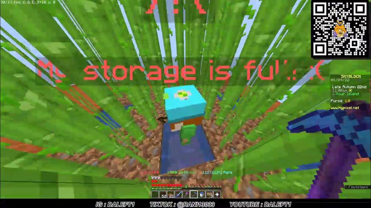 Storage Room Skyblock Hypixel Minecraft Server YouTube