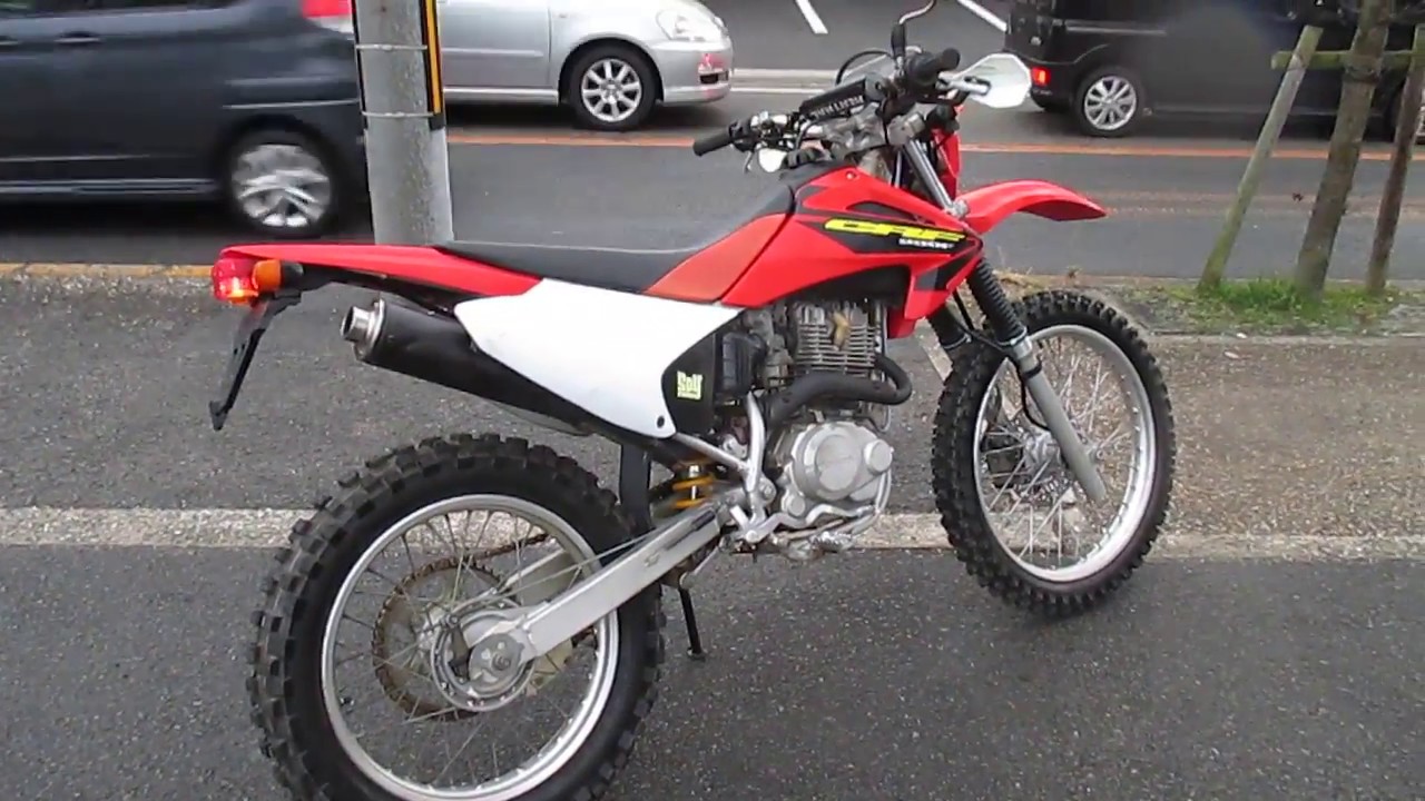 逆車エンデューロ Crf230f 公道登録可 始動走行チェック動画 Youtube