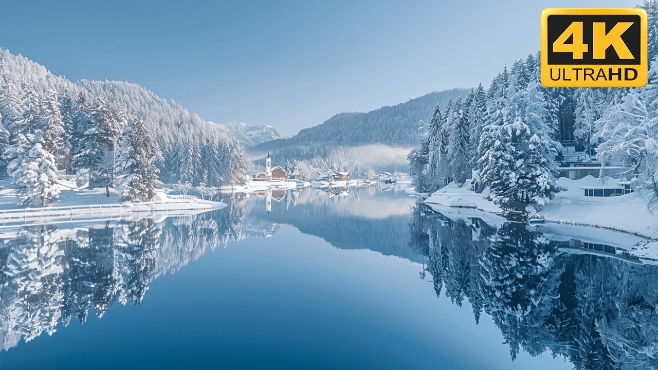 European Serenade: Piano Harmony Alongside Scenic Landscapes, 4K UHD | 4K Video HD