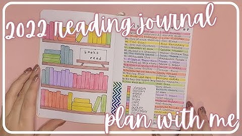 2022 Reading Journal Flip Through!