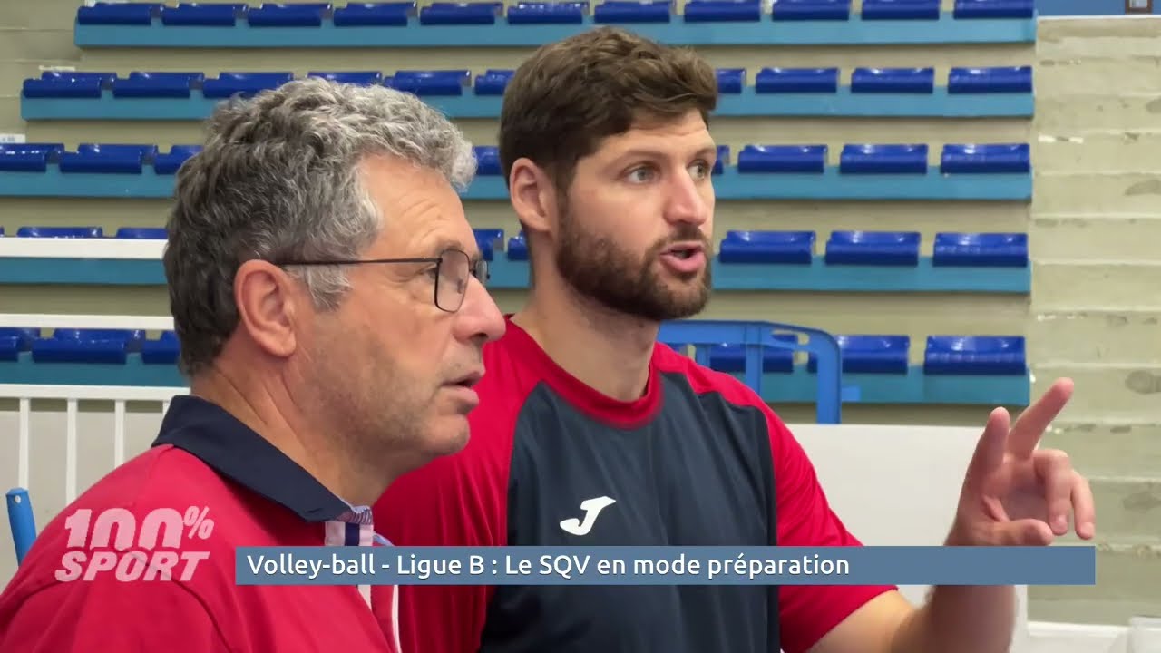 Volleyball Ligue B Le SQV en mode préparation YouTube