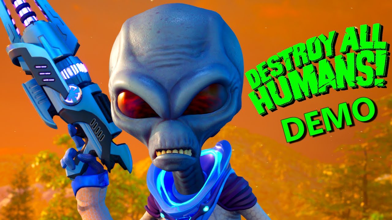 Playing the Destroy All Humans Remake Free DEMO